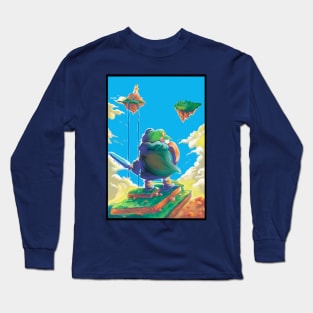 The Frog Above The Sea of Clouds Long Sleeve T-Shirt